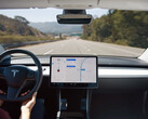 La version bêta de la FSD s'applique à la conduite sur autoroute avec la v11 (image : Tesla)
