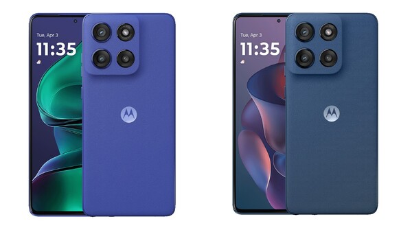 Le Motorola Edge 60 Stylus est disponible en deux couleurs. (Source de l'image : Motorola)