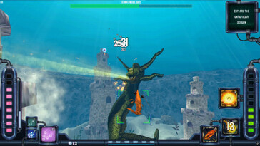 Sur la photo : Une capture d'écran du jeu Shrimp Game : Krill Confirmed.
