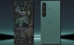 Sony pourrait faire ses adieux à la caméra frontale à cadre et au nom Xperia dans un avenir proche. (Source de l'image : Sony/PEACOCK - édité)