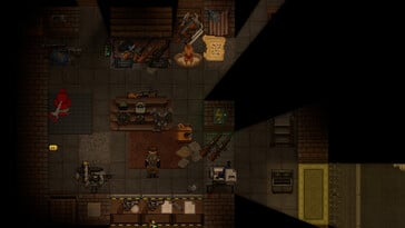 Une image montrant le gameplay de Space Station : Beyond. (Source de l'image : Steam)