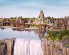 Une image montrant une ville dans TerraScape.