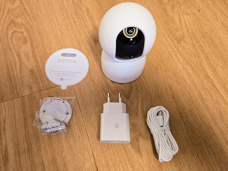 Contenu de la livraison de la Xiaomi SMart Camera C701