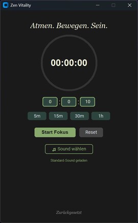 Minuteur de pause simple