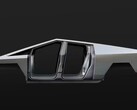 la "production en série" du Cybertruck n'interviendrait qu'en 2024 (image : Tesla)