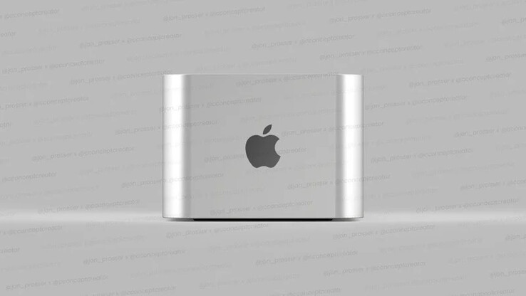 Apple Le design du Mac Pro 2021 peut ressembler à celui des Mac Minis empilés. (Source de l'image : FrontPageTech)