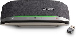 Haut-parleur intelligent Poly Sync 20+. L'unité d'examen est une courtoisie de Poly India