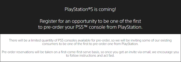 Annonce directe de précommande PS5. (Source de l'image : PlayStation US - édité)