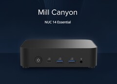 Le SimplyNUC NUC 14 Essential est équipé d'un processeur Intel Core 3 à 8 cœurs et d'une capacité de stockage de 10 To. (Source de l'image : SimplyNUC)