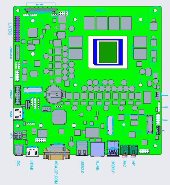Carte mère Strix Halo de Sixunited (source d'image : Sixunited)