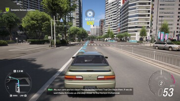 Conduire jusqu'à la prochaine course dans le monde ouvert