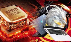 MECHREVO a produit des ordinateurs portables 7845HX et 7945HX abordables pour les joueurs en Chine. (Source de l'image : AMD/MECHREVO - édité)