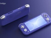 L'Anbernic RG 55G1 sera disponible à la vente en trois coloris, dont l'indigo.