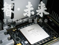 Le BR100 semble être aussi grand que l&#039;A100 de Nvidia (Image Source : EETrend)