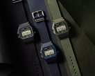 De gauche à droite : Casio F-91WF-1A, F-91WF-2A, F-91WF-3A.