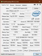 Dell Latitude 7300 - GPU-Z.