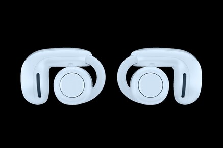 Écouteurs Ultra Open de Bose - Bleu pierre de lune. (Source de l'image : @MysteryLupin)