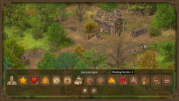 Sur la photo : Une capture d'écran de Hero of the Kingdom : The Lost Tales 1.