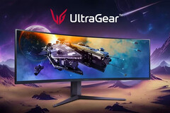 L&#039;UltraGear 45GR75DC est déjà disponible en précommande. (Source de l&#039;image : LG)