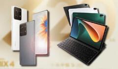 Le Mi Mix 4 et le Mi Pad 5 ont tous deux enregistré d'énormes chiffres de vente pour Xiaomi. (Image source : Xiaomi - édité)