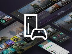 Compte Microsoft et bannière des jeux Xbox (Source : Microsoft Xbox)