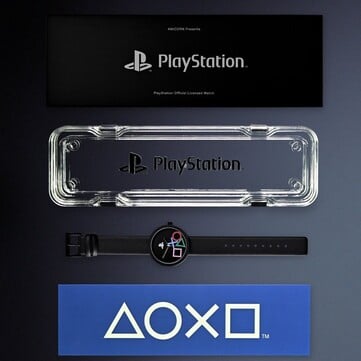 Montre mécanique PlayStation Limited Edition Dark Mode. (Source de l'image : Anicorn)
