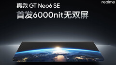 Realme partage les spécifications de l&#039;écran du GT Neo6 SE (Image source : Realme)