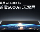 Realme partage les spécifications de l'écran du GT Neo6 SE (Image source : Realme)
