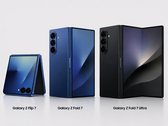 La génération actuelle de téléphones pliables de Samsung, commercialisée en 2025.