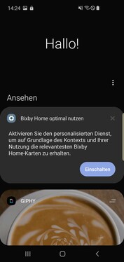 Samsung Galaxy S10e - Bixby.