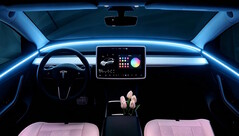 Le kit d’éclairage Star Ring Tesla ajoute des effets lumineux et des dispositifs de sécurité aux véhicules électriques Tesla 3 et Y.