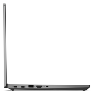 Lenovo ThinkPad E14 Gen 5 - Ports - Gauche. (Image Source : Lenovo)