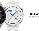 La série Watch GT 3 Pro pourrait faire l'impasse sur son édition Porsche Design en Europe. (Image source : Huawei)