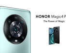 Honor vendra le Magic4 Pro dans les coloris noir et cyan. (Image source : Honor)