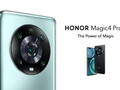 Honor vendra le Magic4 Pro dans les coloris noir et cyan. (Image source : Honor)