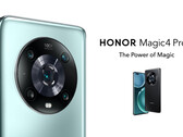 Honor vendra le Magic4 Pro dans les coloris noir et cyan. (Image source : Honor)