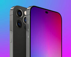 L&#039;iPhone 14 Pro et Pro Max pourrait ressembler à ce rendu de concept. (Image source : MacRumors)