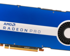 La Radeon Pro W6800 d'AMD basée sur Navi 21 offre 32 GB GDDR6 VRAM. (Image : Radeon Pro W5500 via AMD)
