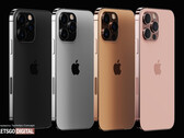 Tout comme l'iPhone 12 Pro, l'iPhone 13 Pro sera soi-disant commercialisé en quatre couleurs différentes (Image : Letsgodigital)