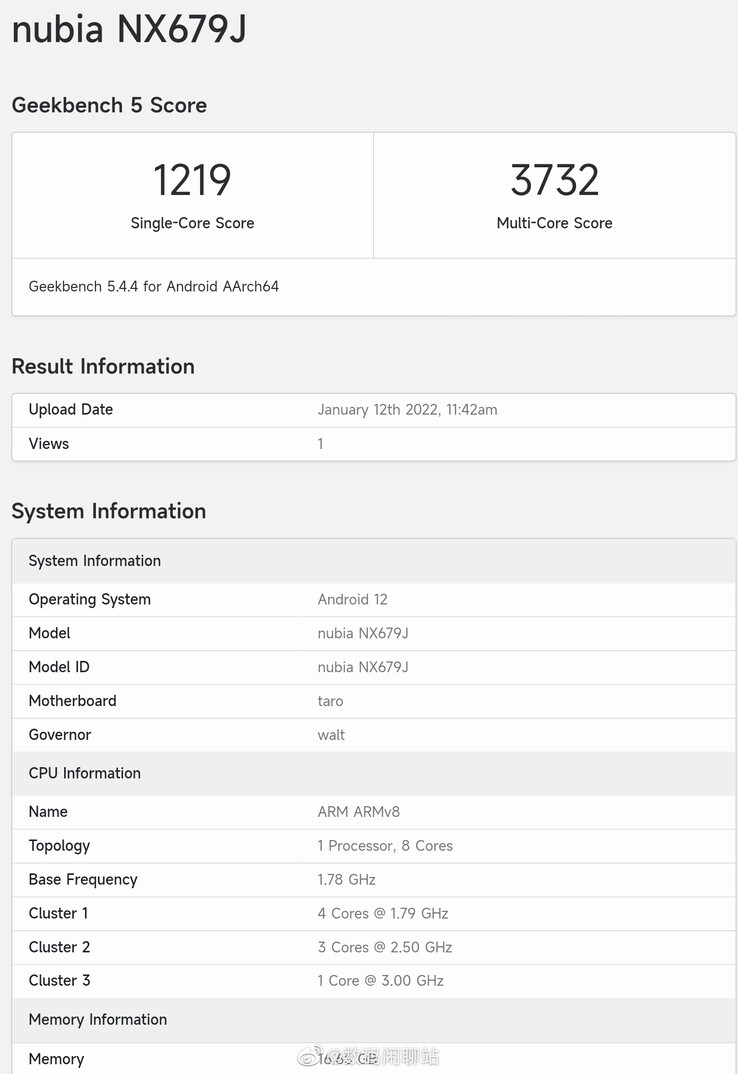 Le "RedMagic 7" fait irruption sur Geekbench. (Source : Geekbench via Digital Chat Station)