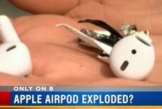 Explosé Apple AirPod. (Image source : WFLA News)