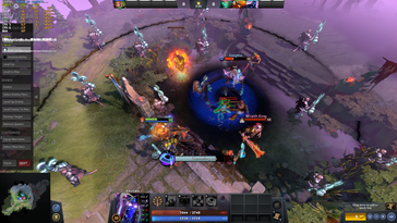 DOTA2 sur notre banc d'essai (image via own)