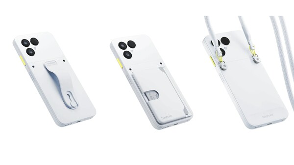 Le Fairphone 6 prend en charge des accessoires modulaires qui peuvent être fixés sur le panneau arrière. (Source de l'image : Fairphone)