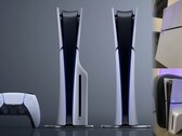 La nouvelle version 2023 de la PlayStation 5 a été officieusement baptisée "PS5 Slim". (Source de l'image : Sony/@phantompainss - édité)
