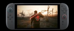 Représentation de la Nintendo Switch 2 jouant Cyberpunk 2077 (source d&#039;image : CD Projekt Red)