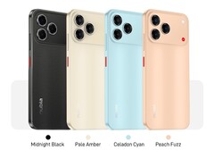 Le smartphone Nubia V80 Design est doté d'un appareil photo primaire de 50 MP (Source : Nubia)