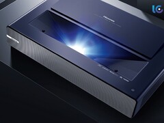 Vous pouvez contrôler le projecteur Hisense PX1 TriChroma Laser Cinema avec les commandes vocales Google Assistant ou Amazon Alexa. (Image source : Hisense)