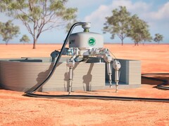 Charlotte est un robot hexapode destiné aux processus de construction. (Source de l'image : Crest Robotics)