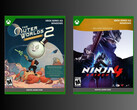 Les boîtes de Outer Worlds 2 et de Ninja Gaiden 4 sur Xbox (Source : PNP Games)
