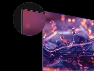 Le téléviseur a un cadre assez fin (Source : Xiaomi)